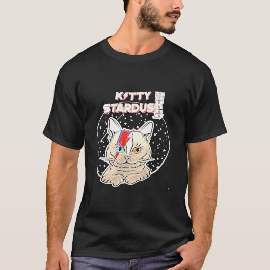 Cute-Cat-voor-Kitten-Stardust T-shirt (Voorkant)