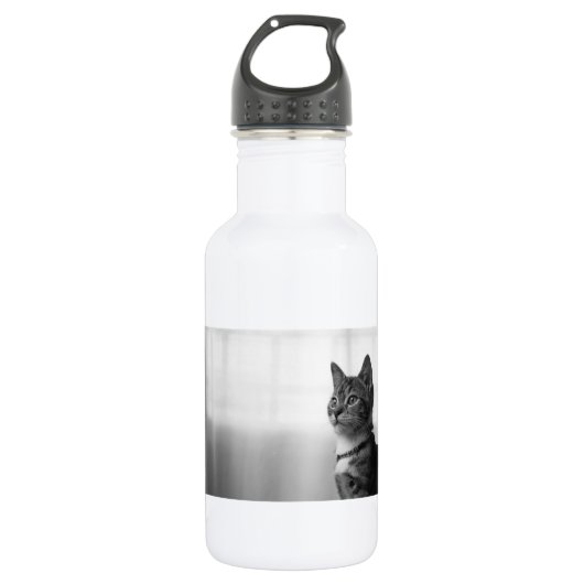 Cute Cat Waterfles (Voorkant)
