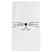 Cute Cat Whiskers Klein Cadeauzakje (Voorkant)