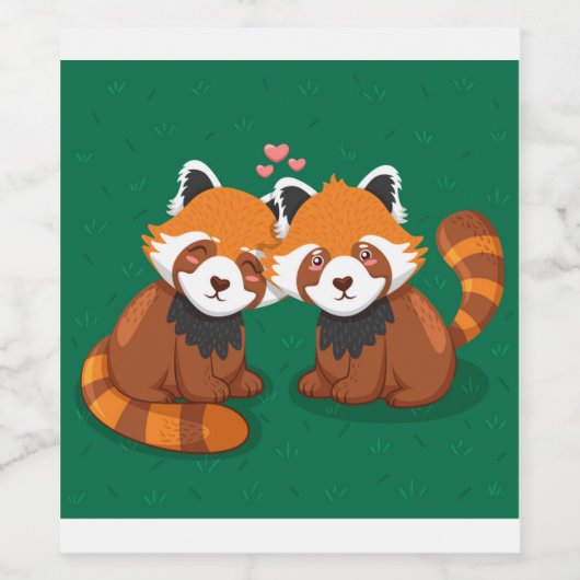 Cute Cat Wijn Etiket (Enkel label)