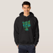 Cute cat word or kitten word cloud hoodie (Voorkant volledig)