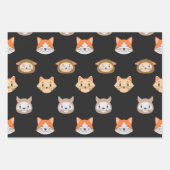 Cute Cat Wrapping Paper (Voorkant 3)