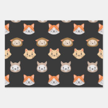 Cute Cat Wrapping Paper