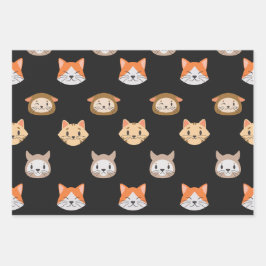Cute Cat Wrapping Paper