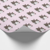 Cute Cat Wrapping Paper Cadeaupapier (Hoek)