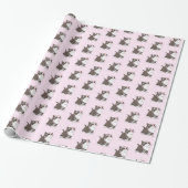 Cute Cat Wrapping Paper Cadeaupapier (Uitgerold)