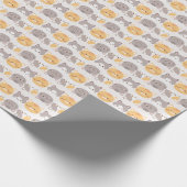 Cute Cat Wrapping Paper Cadeaupapier (Hoek)