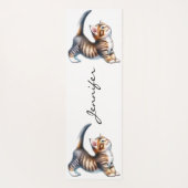 Cute Cat Yoga Mat (Achterkant)