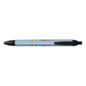 Cute Cat Zwarte Inkt Pen (Achterkant)