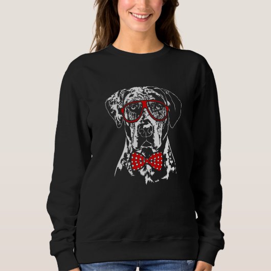 Cute Catahoula Leopard Dog mom dog Trui (Voorkant)