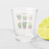 Cute Catcus Shot Glas (Achterkant)