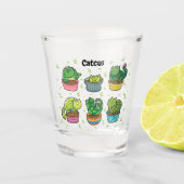 Cute Catcus Shot Glas (Voorkant)