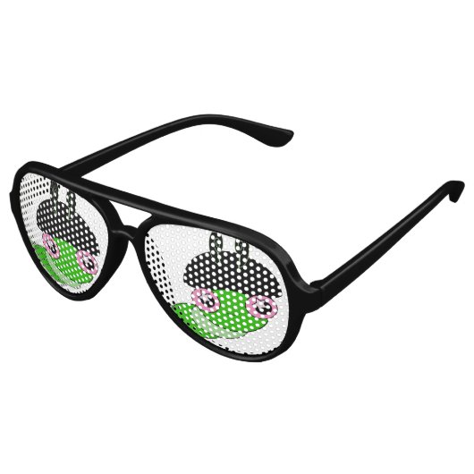 Cute Cateronder Aviator Zonnebril (Gekanteld)