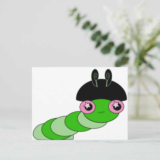 Cute Cateronder Briefkaart (Staand voorkant)