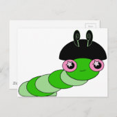 Cute Cateronder Briefkaart (Voorkant / Achterkant)