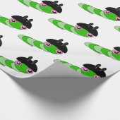 Cute Cateronder Cadeaupapier (Hoek)