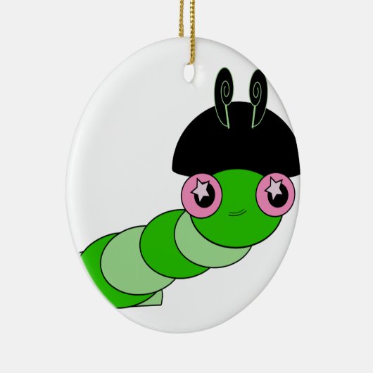 Cute Cateronder Keramisch Ornament (Rechts)