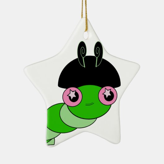 Cute Cateronder Keramisch Ornament (Rechts)