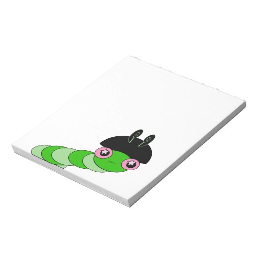 Cute Cateronder Notitieblok (Linkerzijde)