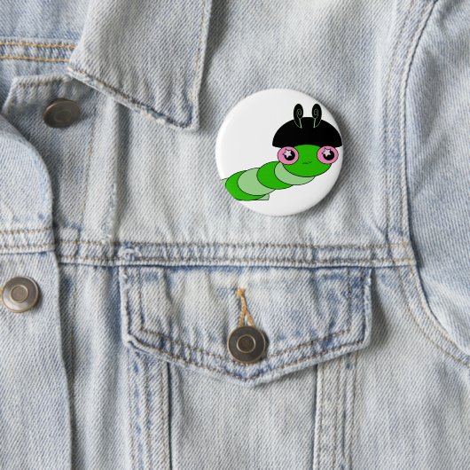 Cute Cateronder Ronde Button 5,7 Cm (In situ)