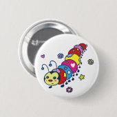 Cute Cateronder Ronde Button 5,7 Cm (Voorkant /achterkant)