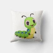 Cute Cateronder Sierkussen 16 x 16 inch (Achterkant)