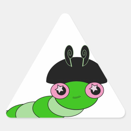 Cute Cateronder Sticker (Voorkant)