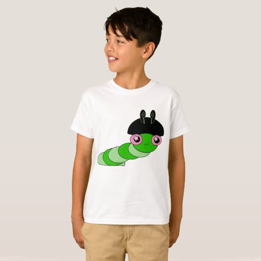 Cute Cateronder T-shirt (Voorkant volledig)
