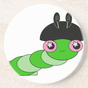 Cute Cateronder Zandsteen Onderzetter
