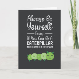 Cute Caterpillar Cards Insect Bug Cartoon Insects Kaart