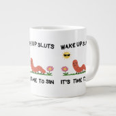 Cute Caterpillar Mok | word wakker slootjes (Voorkant rechts)