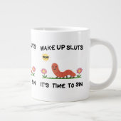 Cute Caterpillar Mok | word wakker slootjes (Rechts)