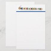 Cute Caterstone Stationery - Personaliseer het! Briefpapier (Voorkant / Achterkant)
