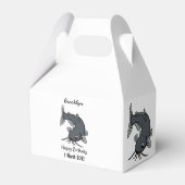 Cute catfish cartoon illustration bedankdoosjes (Achterkant)
