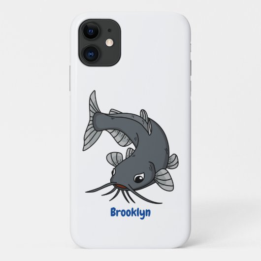 Cute catfish cartoon illustration Case-Mate iPhone case (Achterkant)