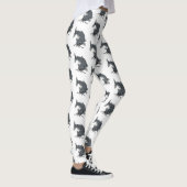 Cute catfish cartoon illustration leggings (Rechts)