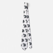 Cute catfish cartoon illustration stropdas (Voorkant)