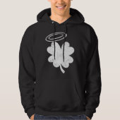 Cute Catholic St Patricks Day Holy Shamrock Hoodie (Voorkant)