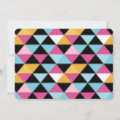 Cute Caticorn Face | Foto uitnodiging op zaterdag (Achterkant)