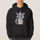 Cute Caticorn Hoodie (Voorkant)
