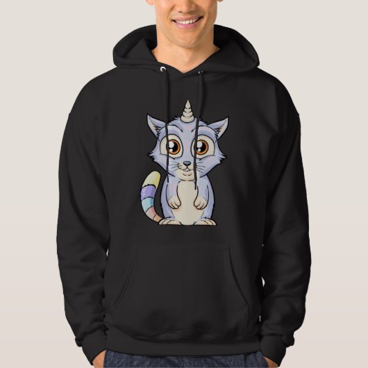 Cute Caticorn Hoodie (Voorkant)