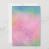 Cute Caticorn | Magische verjaardag Kaart (Achterkant)