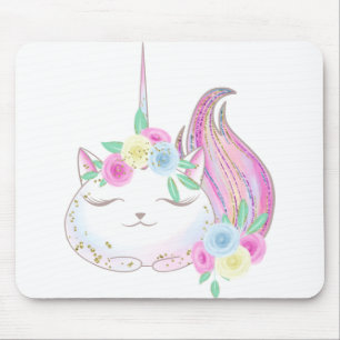 Cute Caticorn Muismat