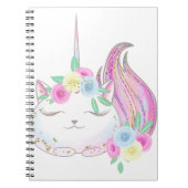 Cute Caticorn Notitieboek (Voorkant)