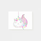 Cute Caticorn Post-it® Notes (Voorkant)