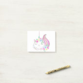 Cute Caticorn Post-it® Notes (Op bureau)