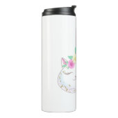 Cute Caticorn Thermosbeker (Gedraaid links)