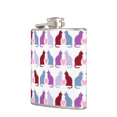 Cute Cats and Hearts Pattern Heupfles (Links)