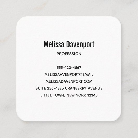 Cute Cats and Pumpkins Halloween Pattern Vierkante Visitekaartje (Achterkant)