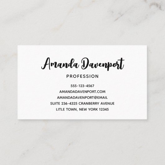 Cute Cats and Pumpkins Halloween Pattern Visitekaartje (Achterkant)